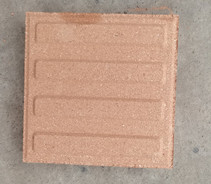 Tactile paving brick